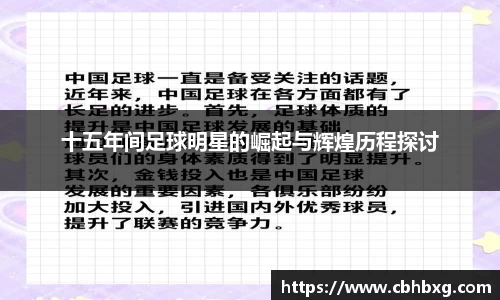 十五年间足球明星的崛起与辉煌历程探讨